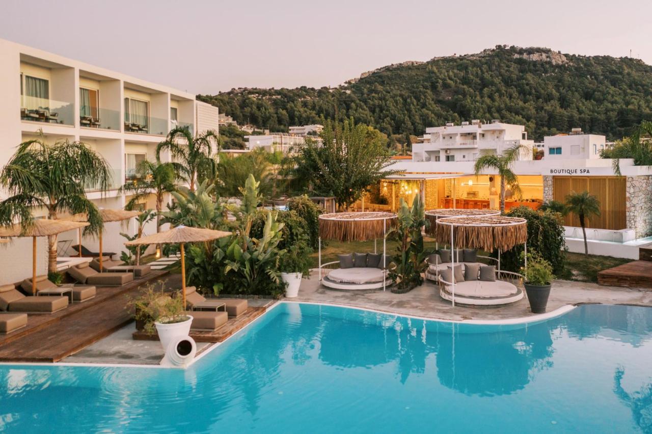 Kouros Exclusive Hotel & Suites - Adults Only Faliraki Exteriör bild